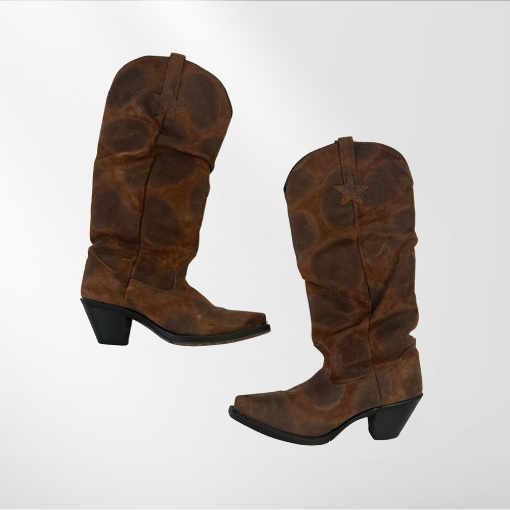 Dingo Distressed Western Cowboy Boots